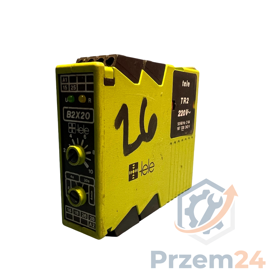 Tele-B2X20-TR2-Przekaźnik-czasowy-migający-220V