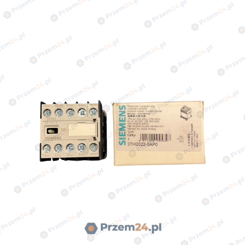 SIEMENS-3TH20220AP0-3TH2-22E-Stycznik-24V-2NO+2NC-2