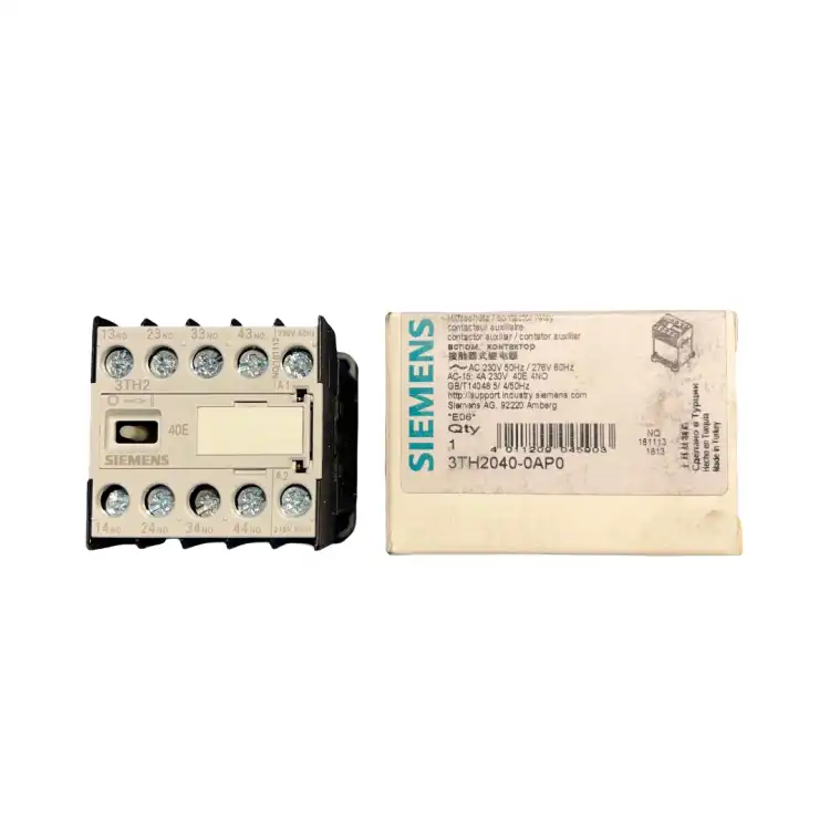 SIEMENS-3TH20400AP0-3TH2-40E-Stycznik-4biegunowy-4NO-240V-10A-2