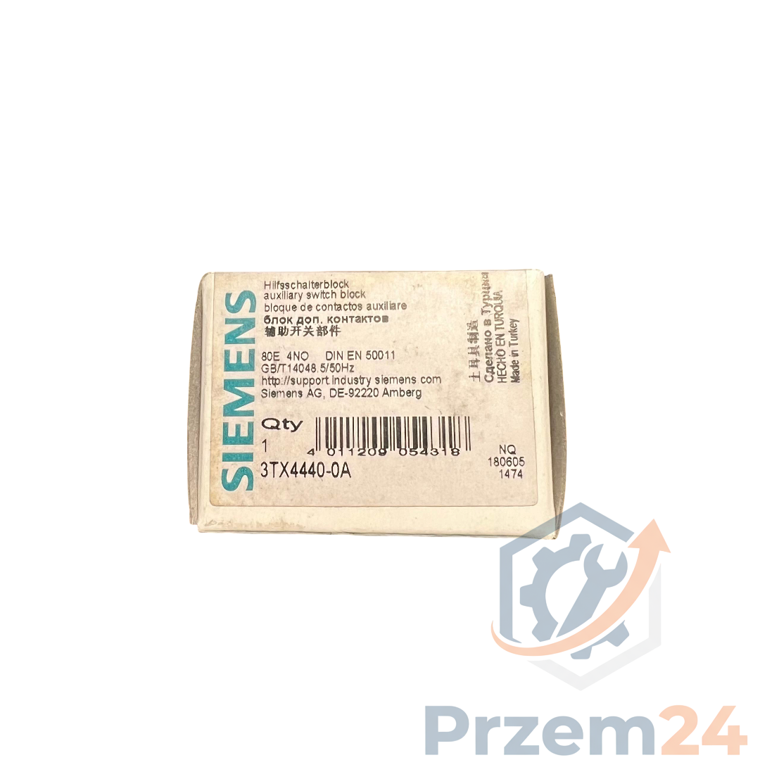 Siemens-3TX44400A-Styk-pomocniczy-80E-4NO