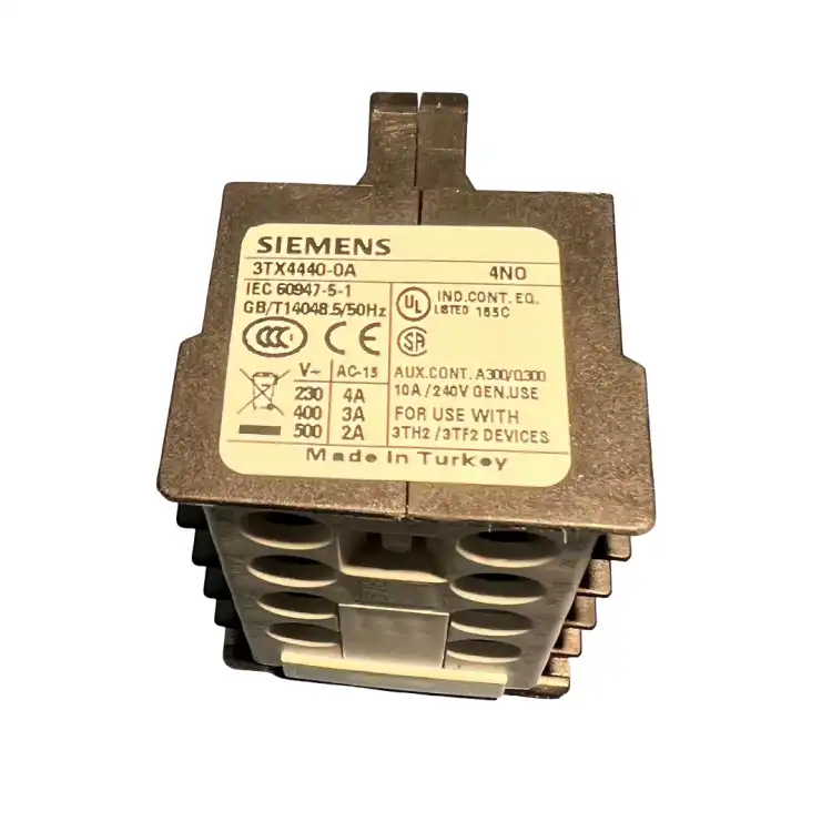 Siemens-3TX44400A-Styk-pomocniczy-80E-4NO-4