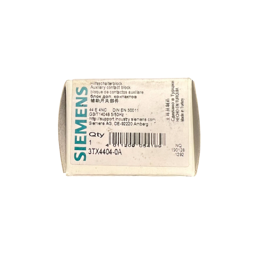 Siemens-3TX44040A-Styk-pomocniczy-44E-4NC