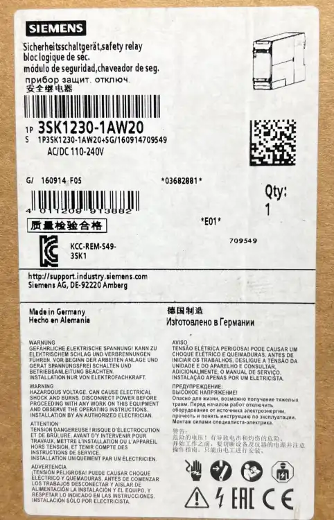 Siemens-3SK1230‑1AW20-Zasilacz-do-przekaźnika-bezpieczeństwa-AC-DC-110240V-5
