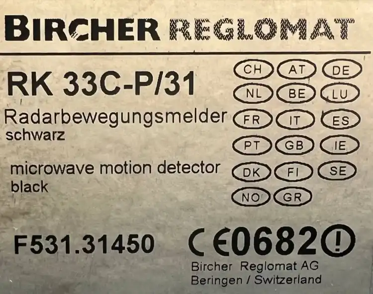 Bircher-RK-33CP-31-RK33CP31-Mikrofalowy-czujnik-ruchu-5