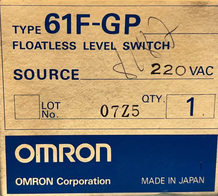 OMRON-61FGP-Przekaźnik-poziomu-240-VAC-50-60Hz-3