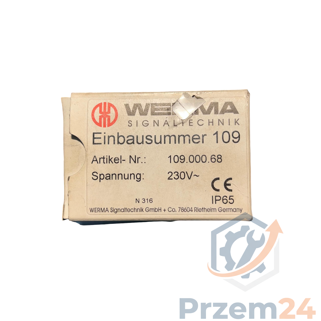 Werma-109.000.68-10900068-Element-sygnalizacyjny-230V