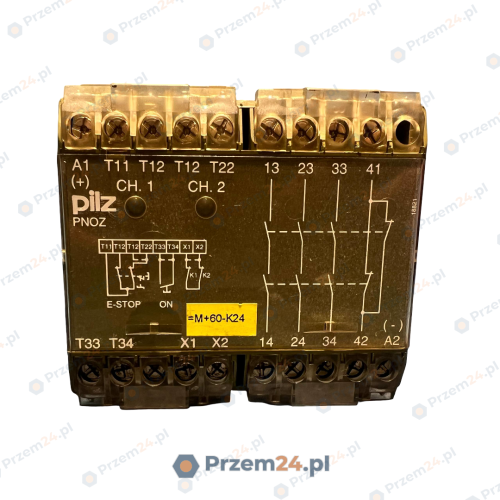 Pilz-474695-Pnoz-24VDC-3S-1O-Przekaźnik-bezpieczeństwa-3,5W-2