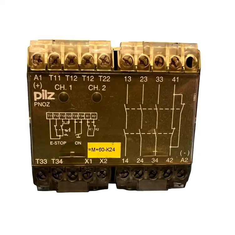 Pilz-474695-Pnoz-24VDC-3S-1O-Przekaźnik-bezpieczeństwa-3,5W-2
