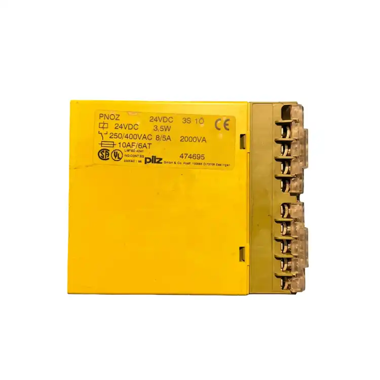 Pilz-474695-Pnoz-24VDC-3S-1O-Przekaźnik-bezpieczeństwa-3,5W-3