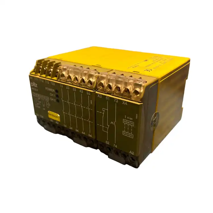 PILZ-474854-PNOZ-3-PNOZ-3.2-24VDC-5S-1O-1W-Przekaźnik-bezpieczeństwa