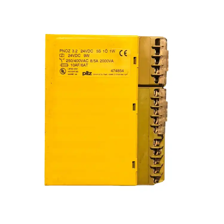 PILZ-474854-PNOZ-3-PNOZ-3.2-24VDC-5S-1O-1W-Przekaźnik-bezpieczeństwa-3