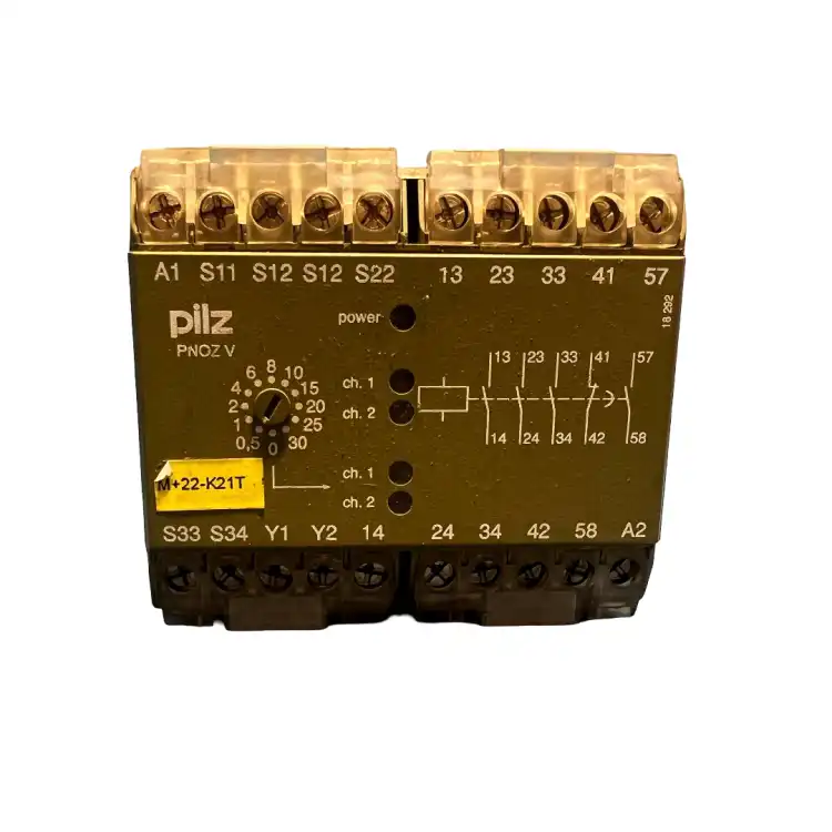 PILZ-474790-PNOZ-V-PNOZV-30S-24VDC-3S-1O-1SZ-Przekaźnik-bezpieczeństwa-2