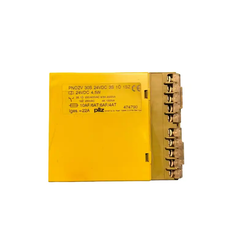 PILZ-474790-PNOZ-V-PNOZV-30S-24VDC-3S-1O-1SZ-Przekaźnik-bezpieczeństwa-3