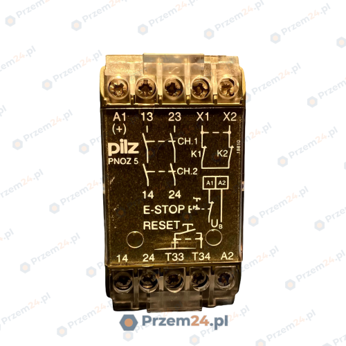 PILZ-474597-PNOZ-5-PNOZ5-230-V-AC-2S-Przekaźnik-bezpieczeństwa-2