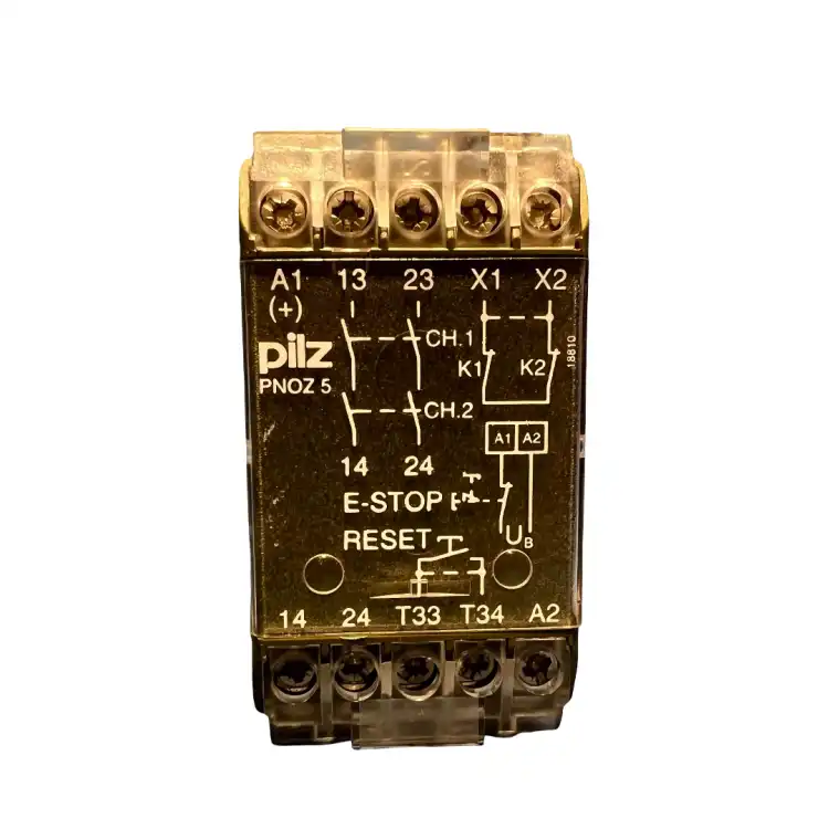 PILZ-474597-PNOZ-5-PNOZ5-230-V-AC-2S-Przekaźnik-bezpieczeństwa-2