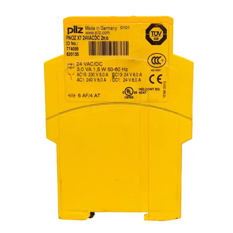 Pilz-774059-PNOZ-X7-PNOZX7-24VACDC-2n-o-Przekaźnik-bezpieczeństwa