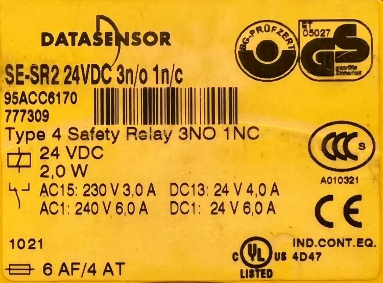 Datasensor-777309-SESR2-24-VDC-3n-o-1n-c-Przekaźnik-bezpieczeństwa-4