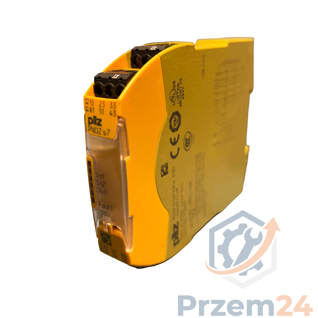 Pilz-750107-PNOZ-s7-PNOZs7-24VDC-4n-o-1n-c-Przekaźnik-bezpieczeństwa