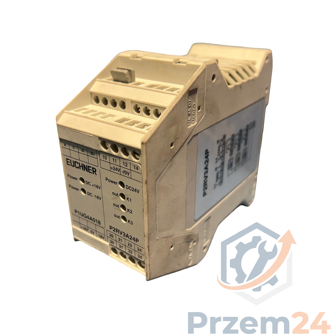 EUCHNER-P2RV3A24P-096645-P1UG4A018-Przekaźnik-bezpieczeństwa-DC-24-V