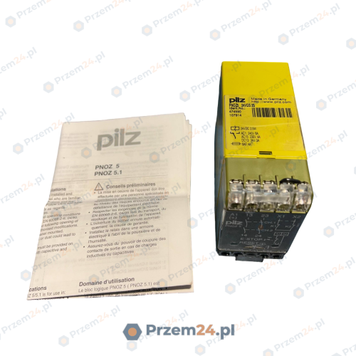 Pilz-474590-PNOZ-5-PNOZ5-24VGS-2S-Przekaźnik-bezpieczeństwa-2,5-W-2