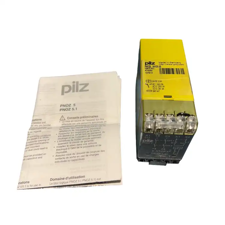 Pilz-474590-PNOZ-5-PNOZ5-24VGS-2S-Przekaźnik-bezpieczeństwa-2,5-W-2