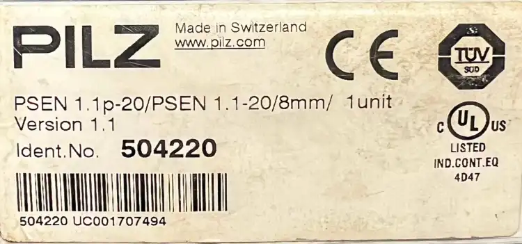 PILZ-504220-PSEN-1.1p20-PSEN-1.120-8mm-1unit-Czujnik-bezpieczeństwa-3