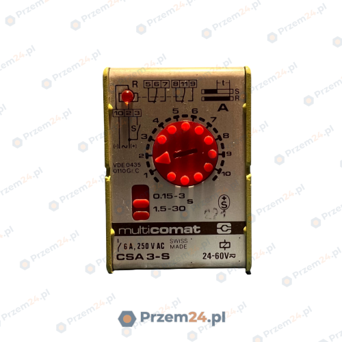 MULTICOMAT-CSA-3S-CSA3S-Przekaźnik-czasowy-2460V-2