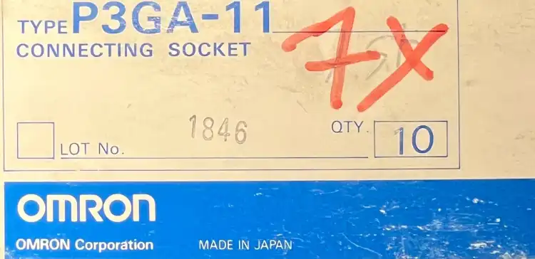 Omron-P3GA11-Gniazdo-przekaźnikowe-6A-250VAC-7-Sztuk-5