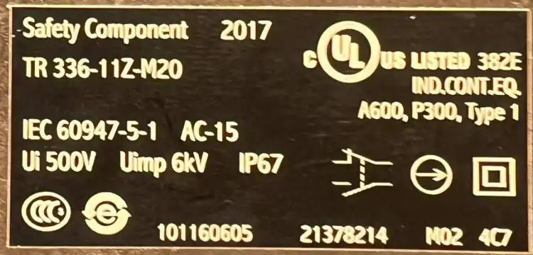 Schmersal-101160605-TR-33611ZM20-Wyłącznik-krańcowy-3