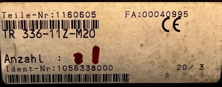 SCHMERSAL-TR-33611ZM20-1160605-Wyłącznik-bezpieczeństwa-AC15-3