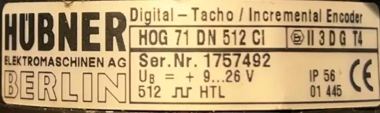 HUBNER-HOG-71-DN-512-CI-HOG71DN512CI-Inkrementalny-enkoder-5