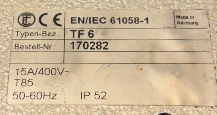 Elektra-TAILFINGEN-TF-6-170282-Metalowy-przełącznik-nożny-400V-50-60Hz-3