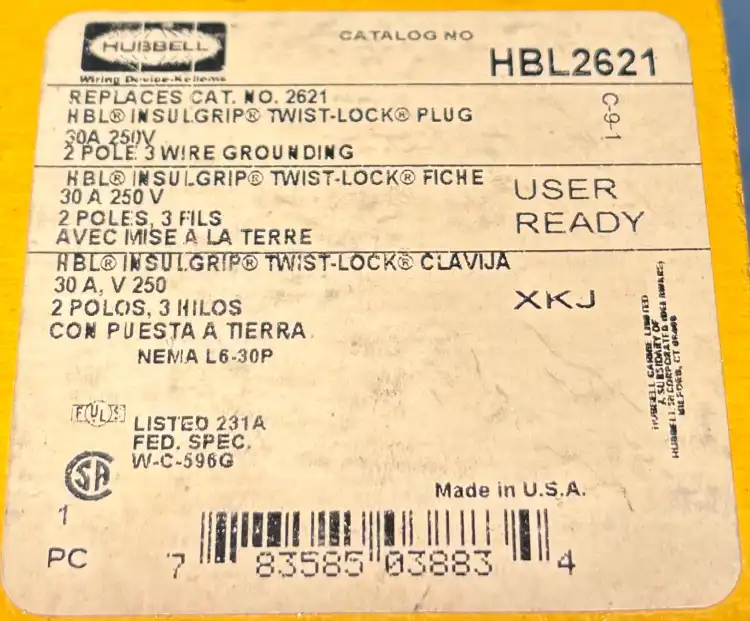 Hubbell-HBL2621-3160363-Wtyk-sieciowy-250V-5