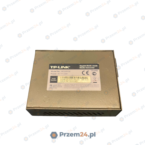 TPLink-MC200CM-Media-konwerter-9V-0,6A-2