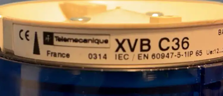 Telemecanique-XVB-C36-XVBC36-Element-świetlny-niebieski-4