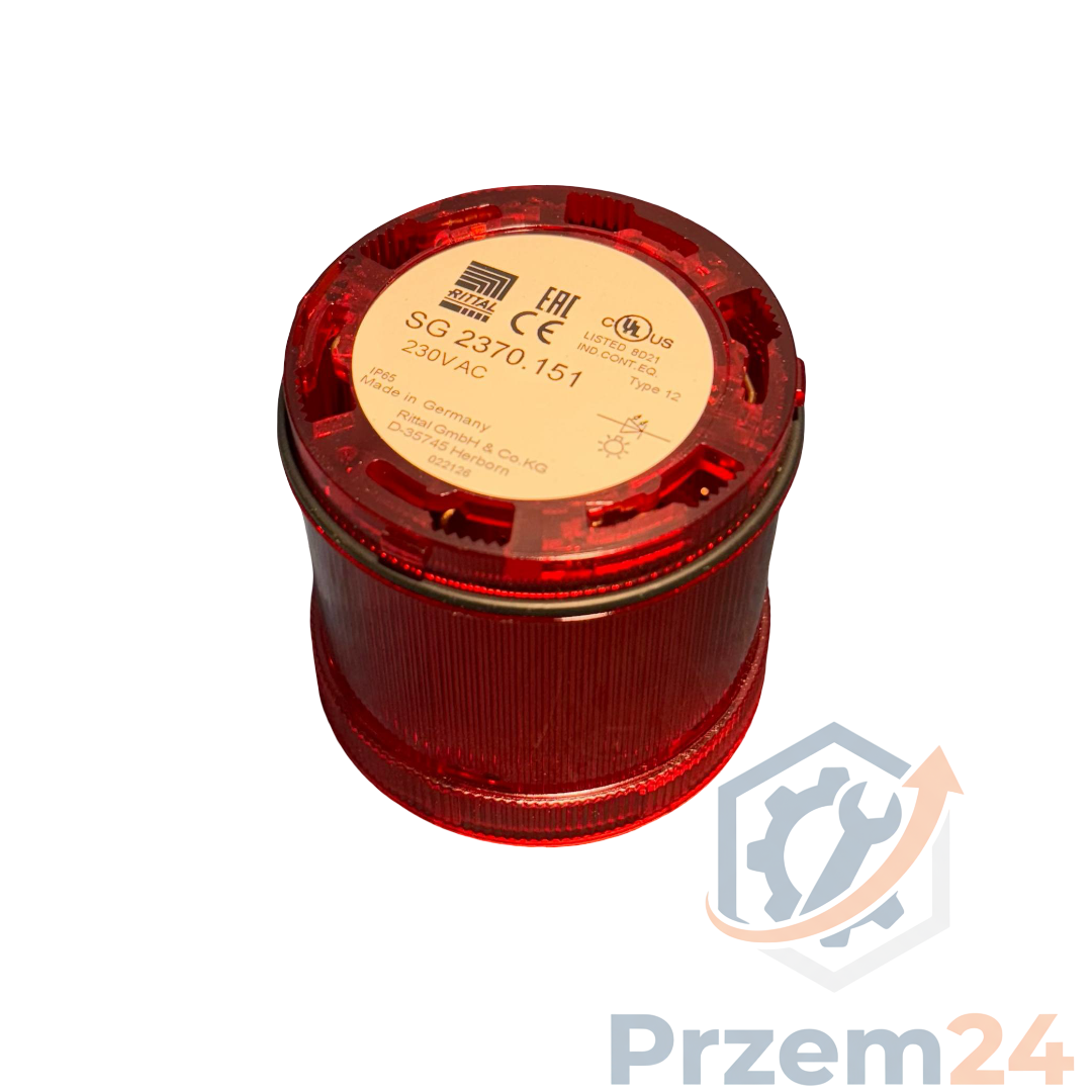 Rittal-SG-2370.151-SG2370151-Element-światła-stałego-LED-czerwony-230V-AC