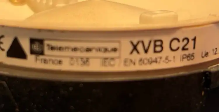 Telemecanique-XVB-C21-XVBC21-Moduł-bazowy-do-kolumny-sygnalizacyjnej-4