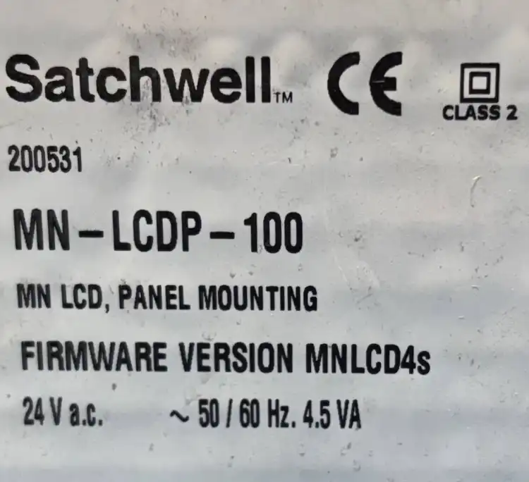 SATCHWELL-MNLCDP100-MNLCDP100-Panelowy-kontroler-24-V-AC,-5060Hz-6