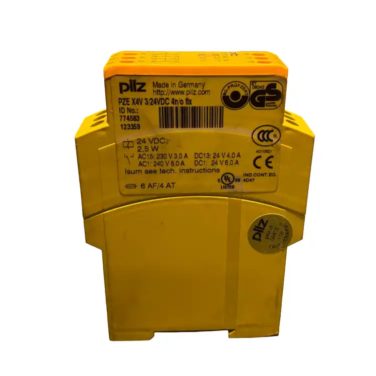 Pilz-774583-PZE-X4V-3-24VDC-4n-o-fix-Przekaźnik-bezpieczeństwa-2