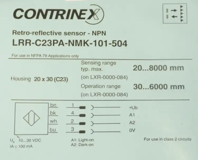Contrinex-LRRC23PANMK101504-Czujnik-retrorefleksyjny-4