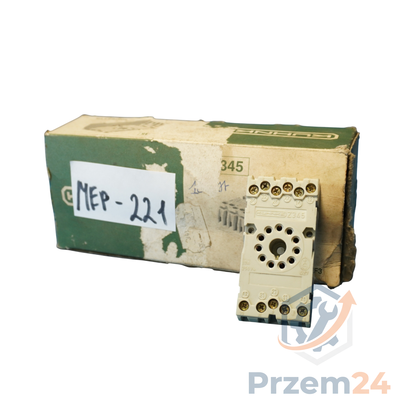 KUHNKE-AUTOMATION-Z345-PODSTAWA-PRZEKAŹNIKOWA-(11-SZTUK)STARY-ZAPAS