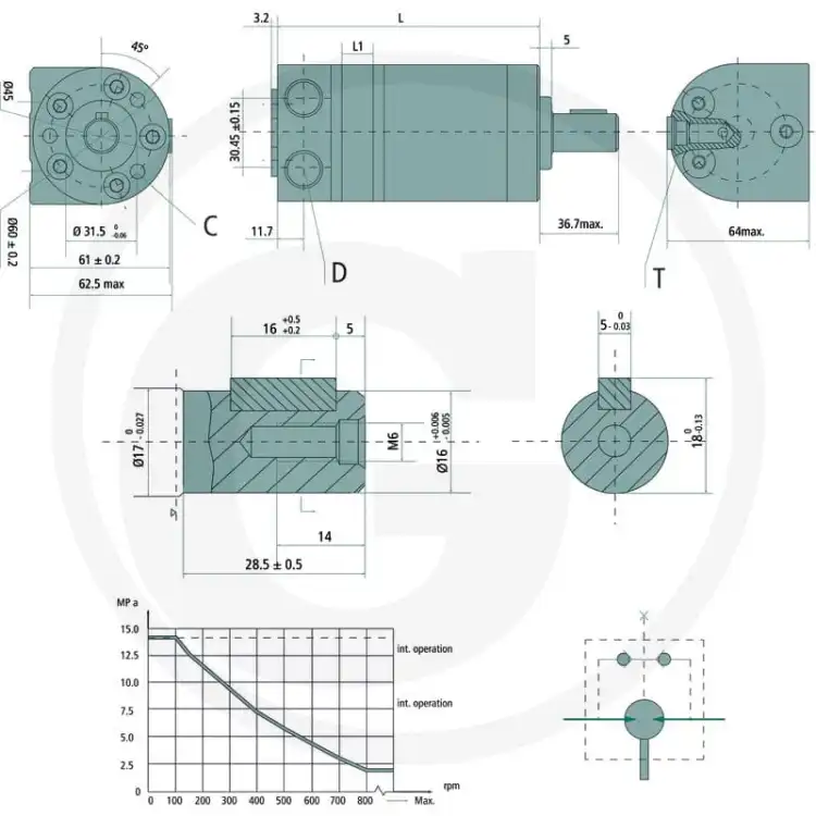 GRANIT-BMM-32-151G0006-Silnik-hydrauliczny-D=16mm-2