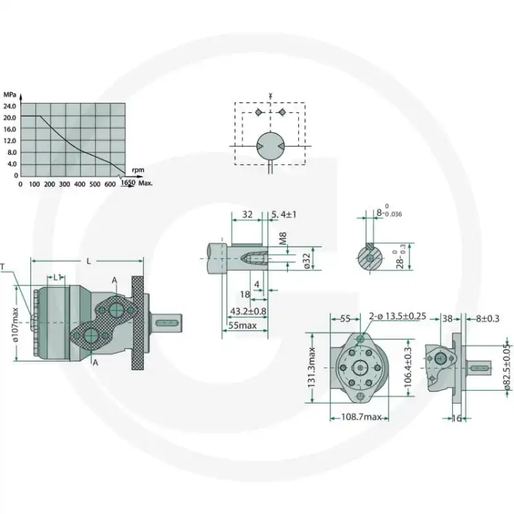 GRANIT-BMR-050-1510248-Silnik-hydrauliczny-D=32mm-G-1-2“-3