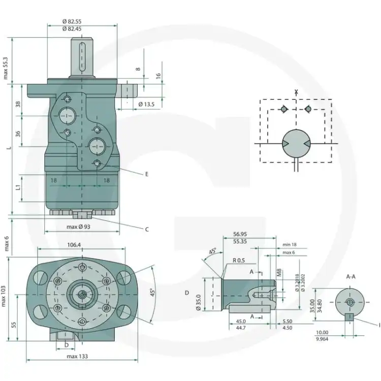 WHITE-151-5004-OMP-125-Silnik-hydrauliczny-2