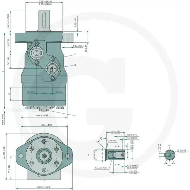 WHITE-151-0723-OMR-125-Silnik-hydrauliczny-2