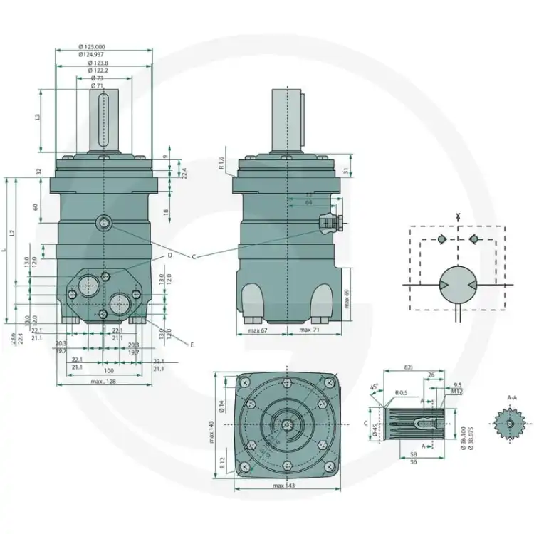 WHITE-OMT-250-151B3008-Silnik-hydrauliczny-2
