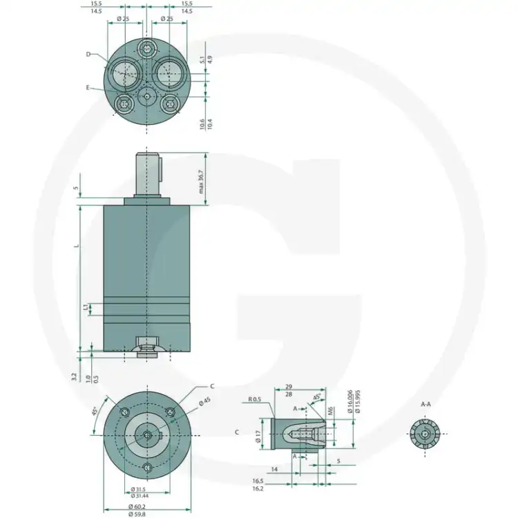 WHITE-OMM-8-151G0046-Silnik-hydrauliczny-2