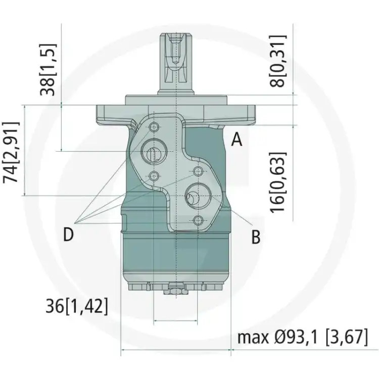WHITE-11185819-OMP-X-200-Silnik-hydrauliczny-D=1-Z6-2
