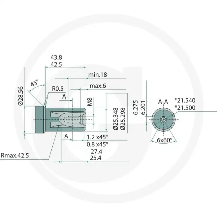 WHITE-OMR-X-315-11185564-Silnik-hydrauliczny-D-=-1-Z6-5
