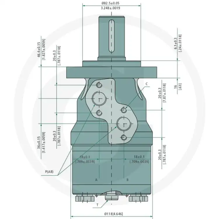 M+S-MH200C-MH-200-Silnik-hydrauliczny-D=32mm-2